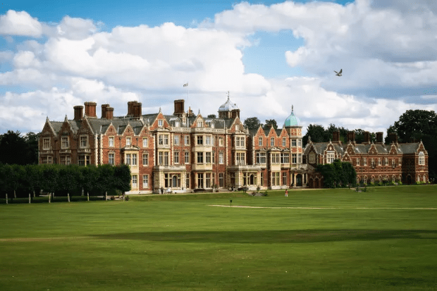 The royals typically spend Christmas at the impressive Sandringham