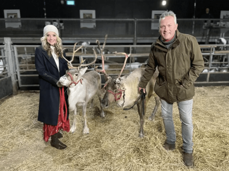 Helen Skelton leads the presenting line-up on Winter on the Farm