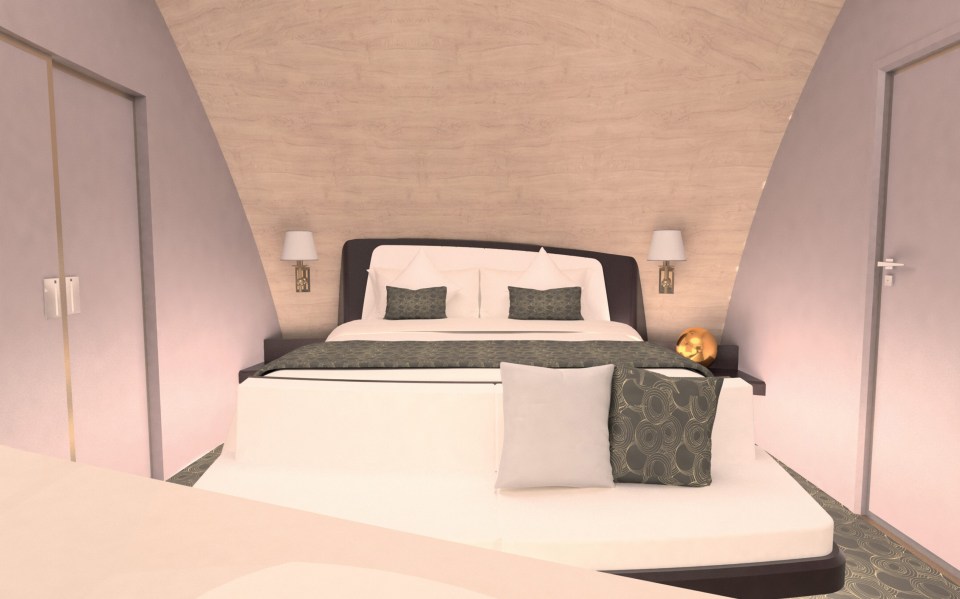 Each of the luxury cabins on board the Carapace come with ensuite bathrooms