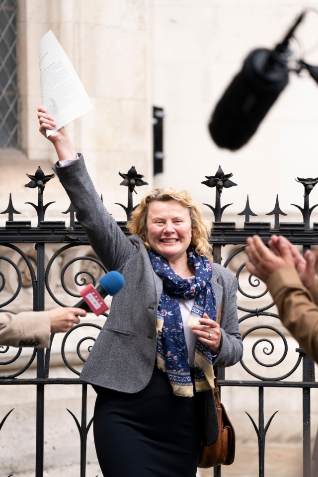 Monica Dolan in a scene from new ITV show Mr Bates vs The Post Office