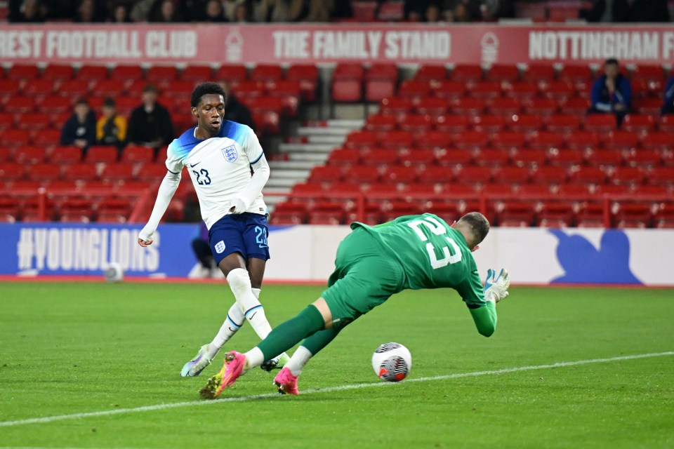 Jaden Philogene has also shone for England's Under-21s