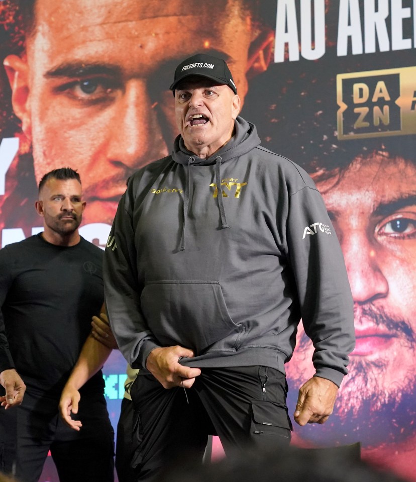 John Fury raised concerns over son Tyson’s training camp