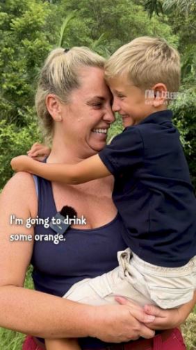 This Morning star Josie promised never to leave her son for so long again