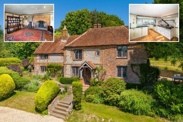 A mansion said to have been given by King Charles II to a mistress is for sale