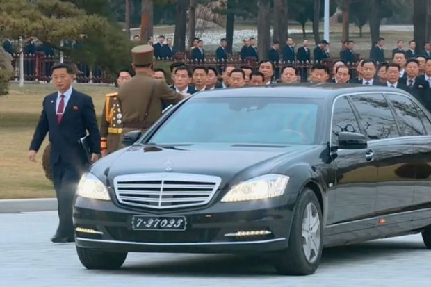 Kim Jong-un has been giving his pals top of the range Mercedes cars