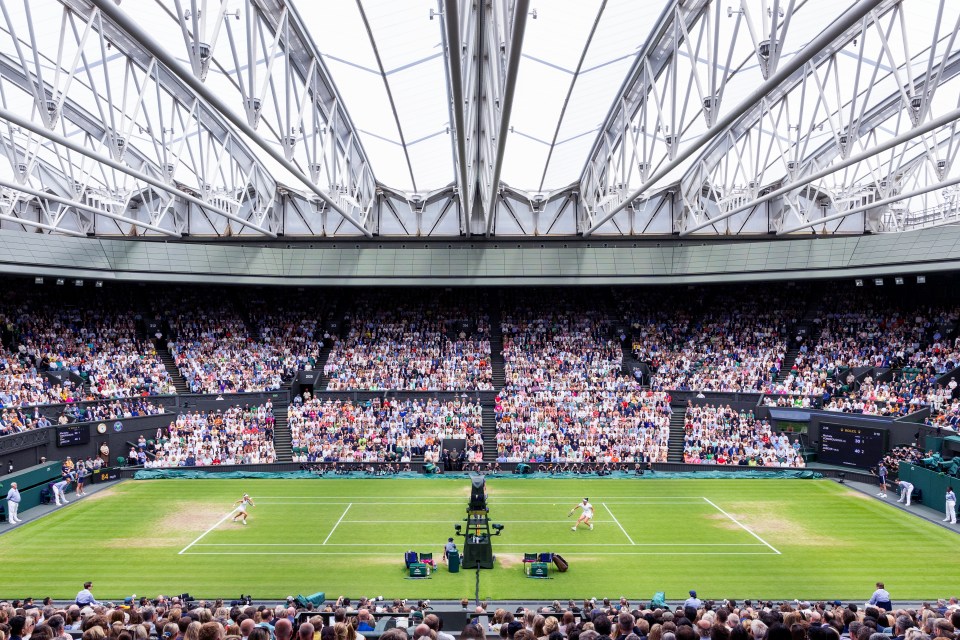 Wimbledon is always popular among British sports fans