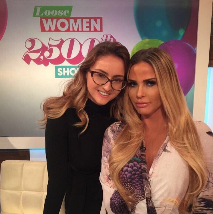 She opened up on her podcast The Katie Price show that she presents with her sister Sophie