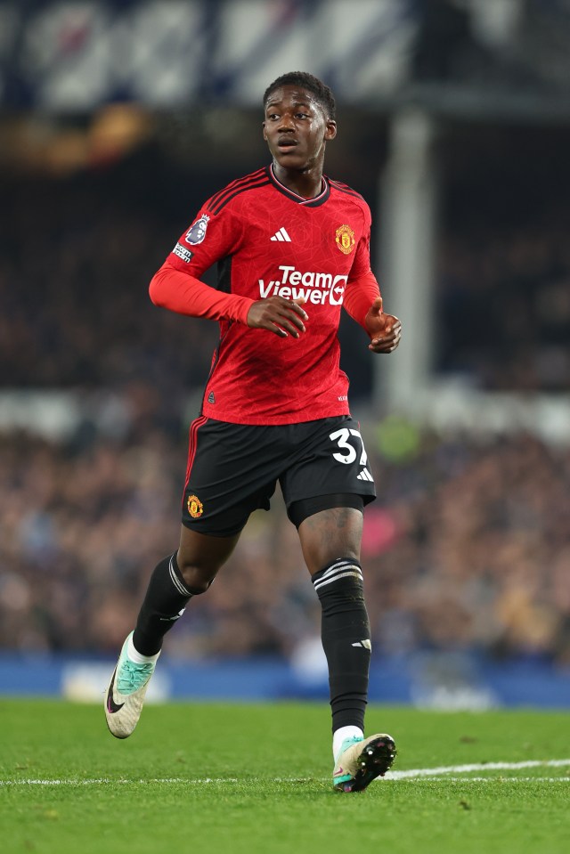 Kobbie Mainoo made his first Premier League start of the season against Everton last week