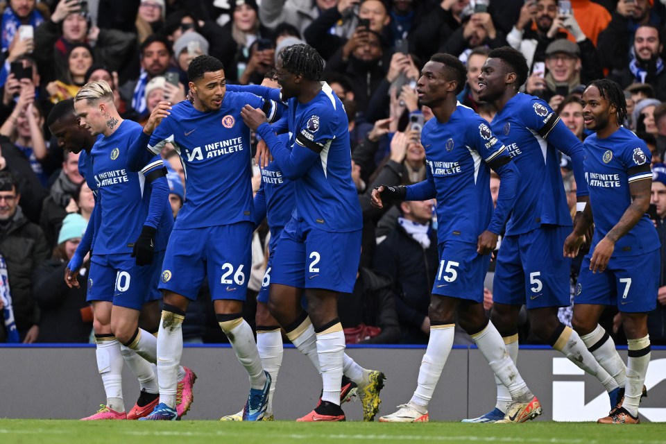 Levi Colwill scored his first goal for Chelsea