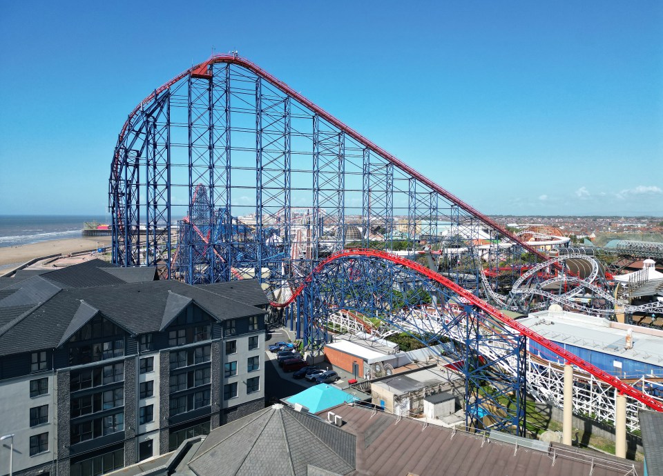 Blackpool Pleasure Beach manager and dad-of-one Karl Jenkinson, 23, said the area 'wasn't great'