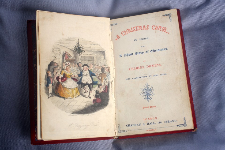 A rare signed copy of A Christmas Carol can be found in a hotel in the town