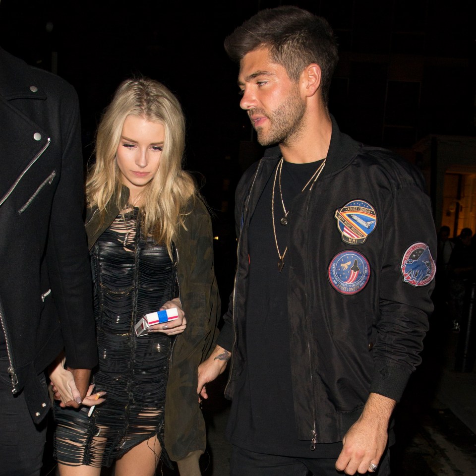 In 2017 the model dated Alex Mytton