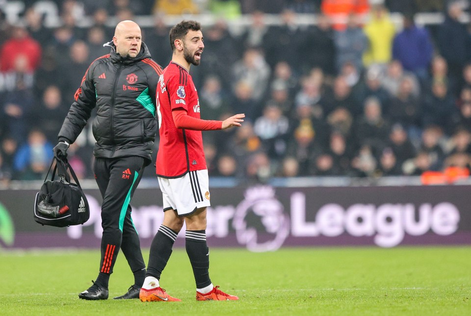 The Man Utd legend also slammed Bruno Fernandes' performance