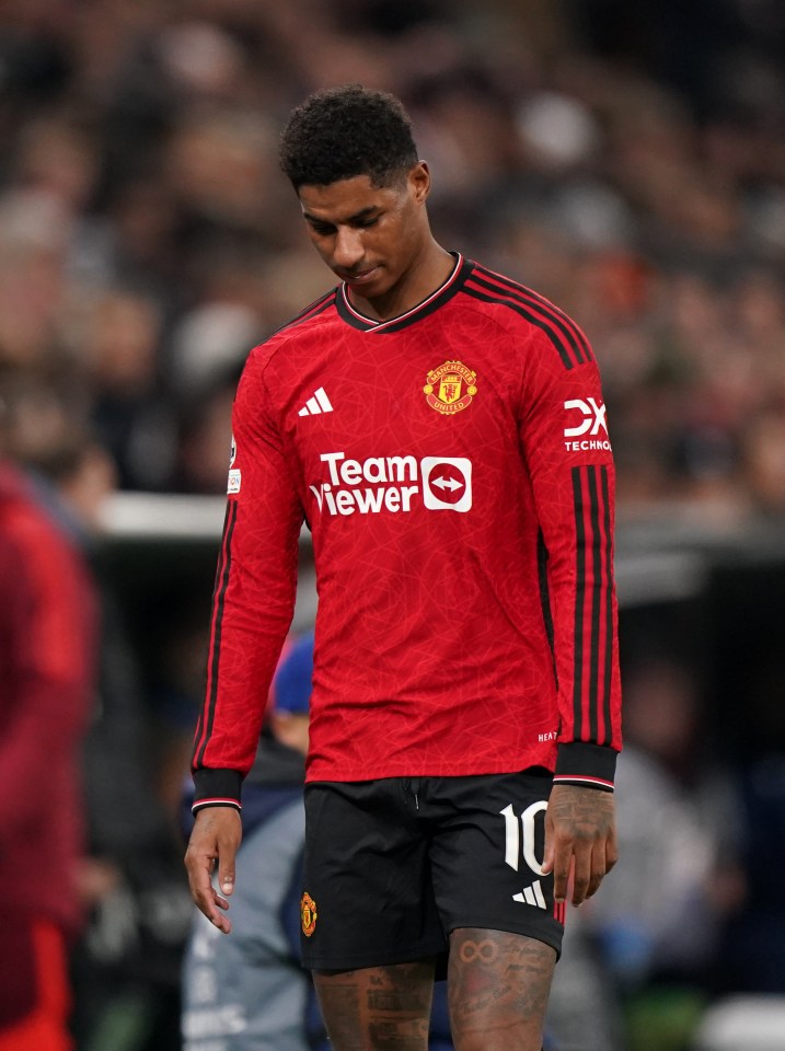 Manchester United star Marcus Rashford was criticised by Paul Parker