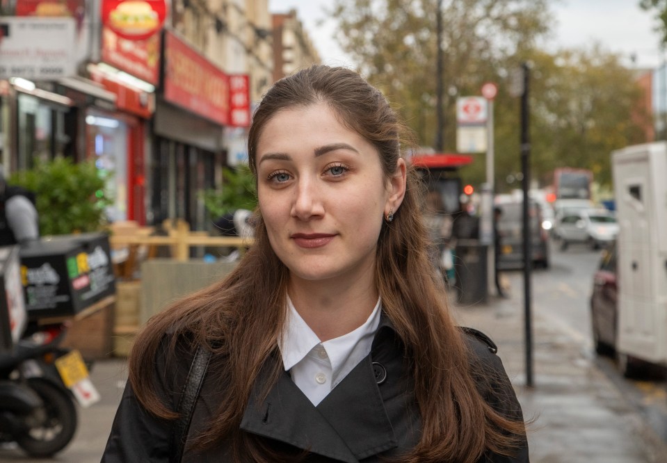 Boots cashier Maria Tabirta, 25, says the area can become extremely smelly