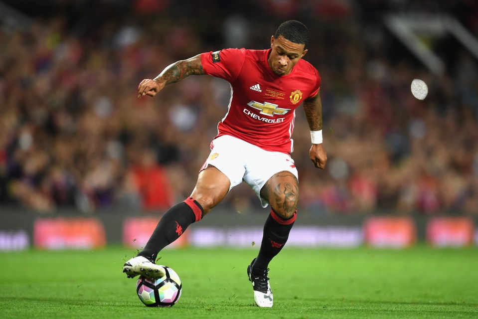 Memphis Depay joined Man Utd in 2015