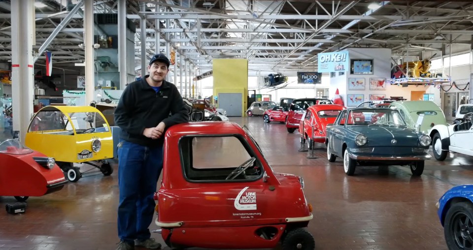 YouTuber and motorist Robert Dunn tried the Peel P50