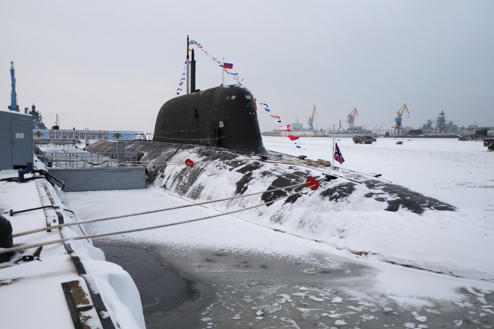 A Russian sub was reportedly stalking the waters close to Ireland before the Royal Navy intervened