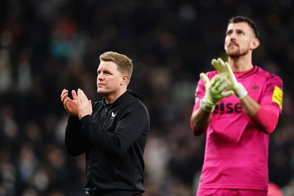 Eddie Howe is preparing for his 100th match in charge of Newcastle