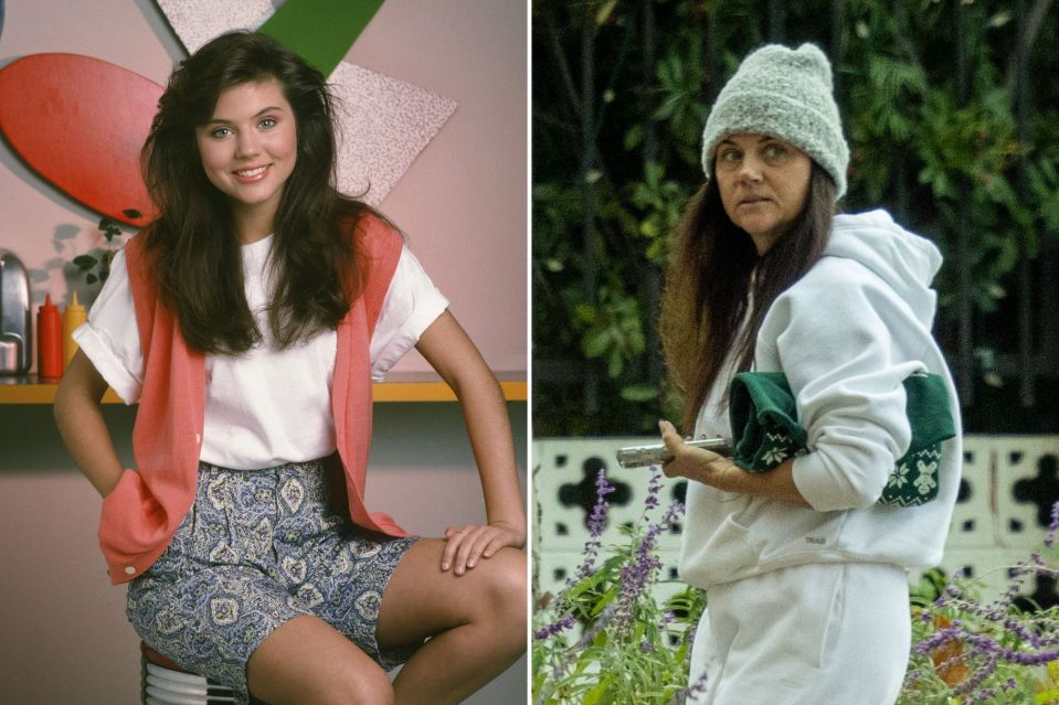 Tiffani Thiessen was spotted looking unrecognisable this week