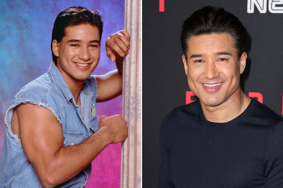 Mario Lopez ditched the hunk's iconic curly mullet when he returned for the reboot