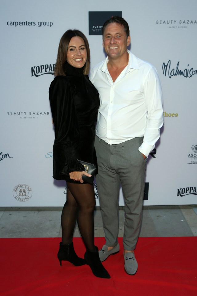 Nick Pickard and Sarah Corrin at a premiere back in September