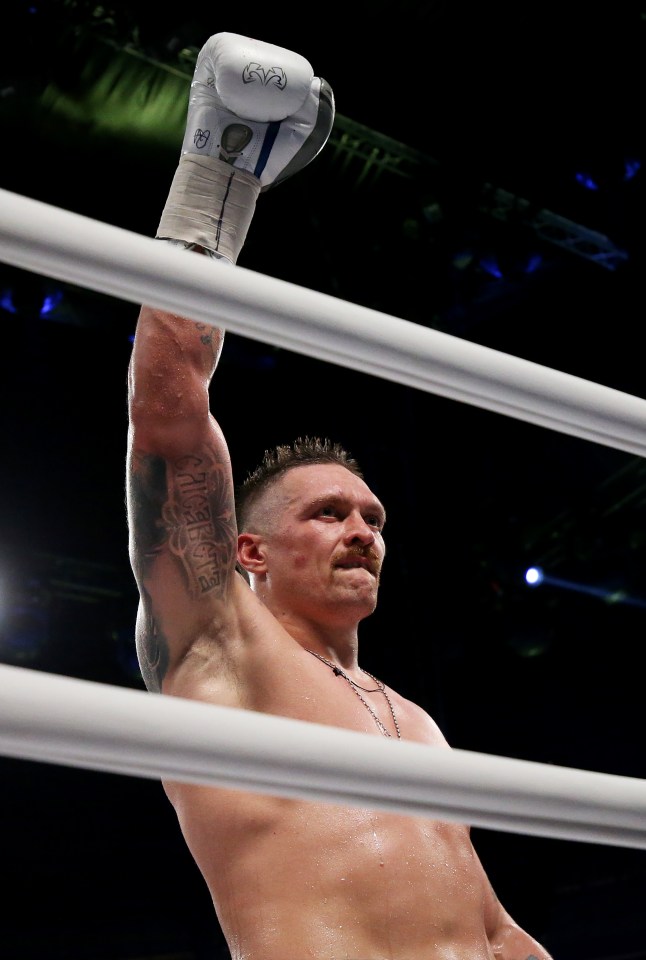 Usyk doesn't plan to keep fighting for much longer after his undisputed title titl