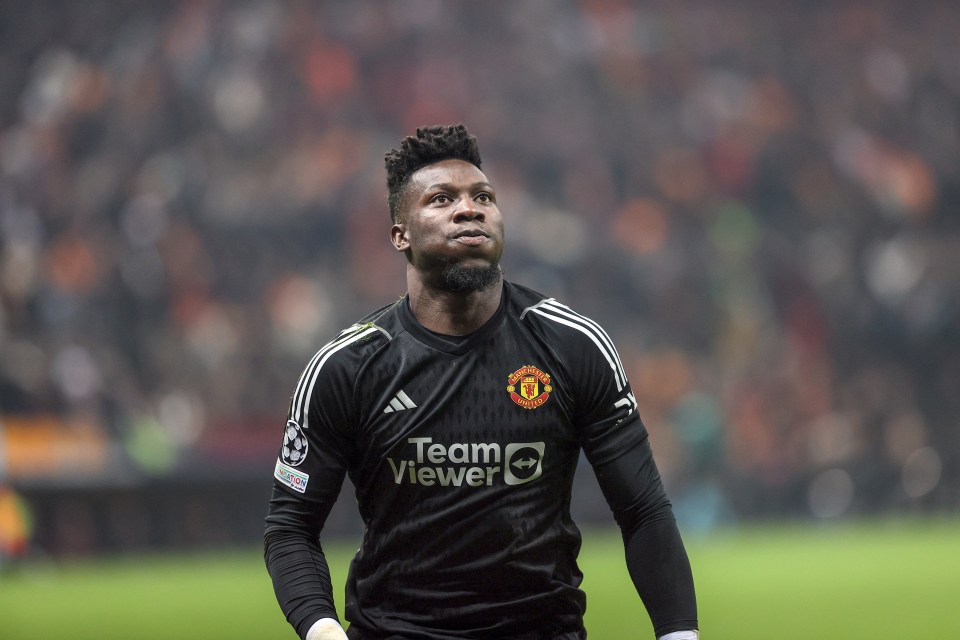 Andre Onana was only consoled by one Man United player on the pitch after the draw against Galatasaray