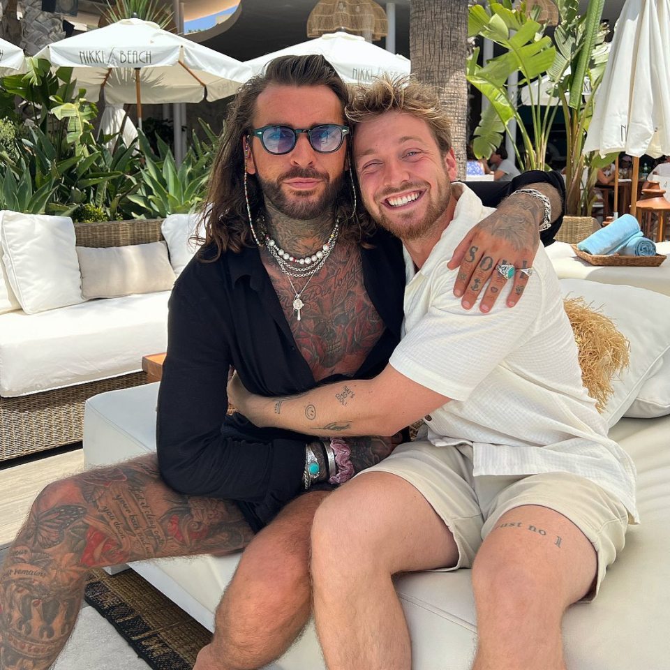 Sam has a hit podcast with pal Pete Wicks