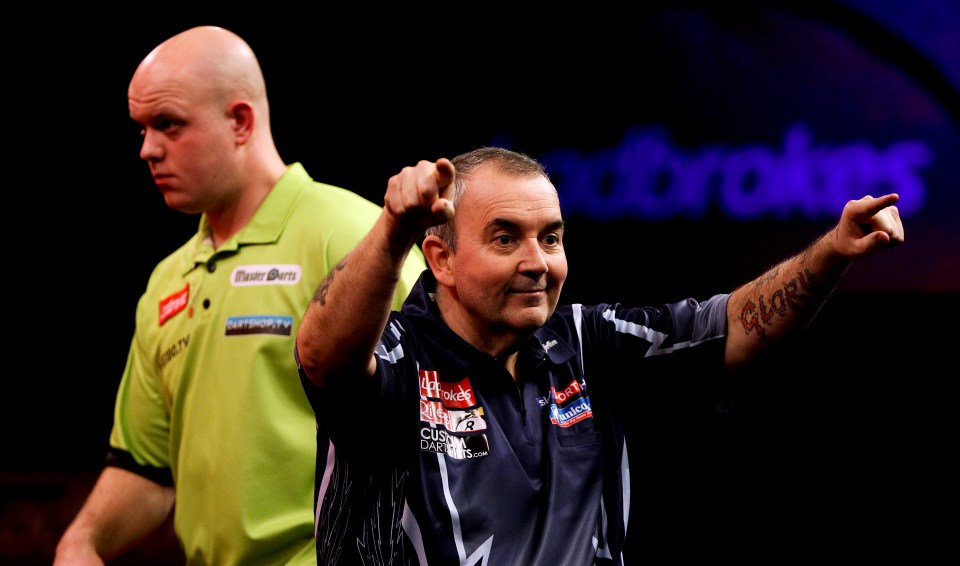 Michael van Gerwen has revealed a sensational bust-up with Phil Taylor several years ago