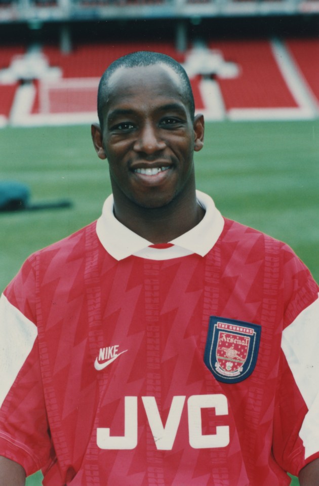 Ian Wright scored 170 goals for Arsenal