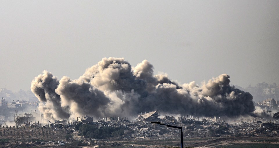 Gaza is burning as Israel continues to rain down rockets