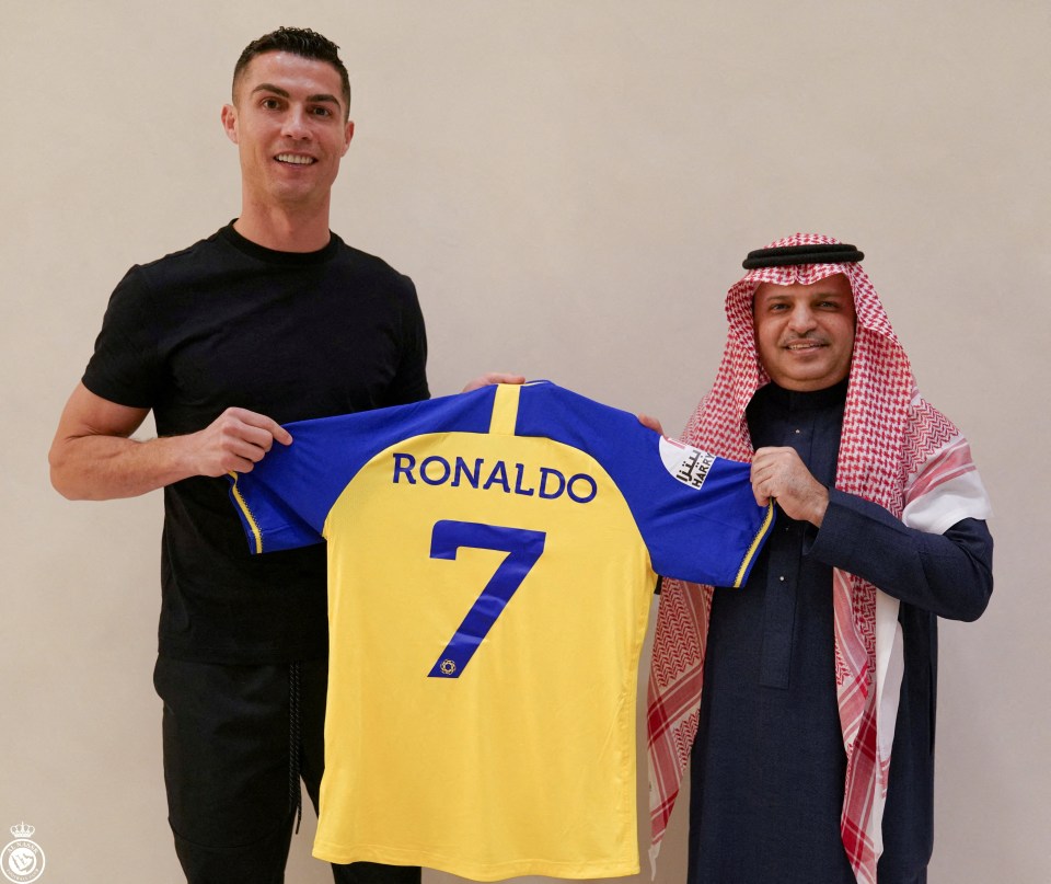 Cristiano Ronaldo joined the Saudi Pro League in 2022 after his public fallout at Manchester United