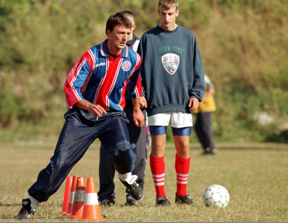 Ivanisevic turned out for boyhood club Hajduk Split