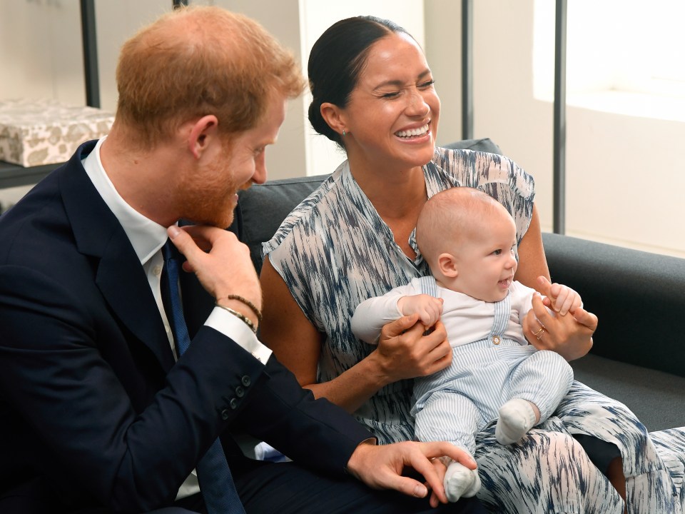 Harry and Meghan say royals asked what colour their son Archie might be