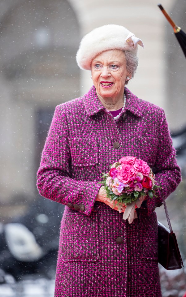 Princess Benedikte of Denmark attending a meeting in the Chamber in January 2024