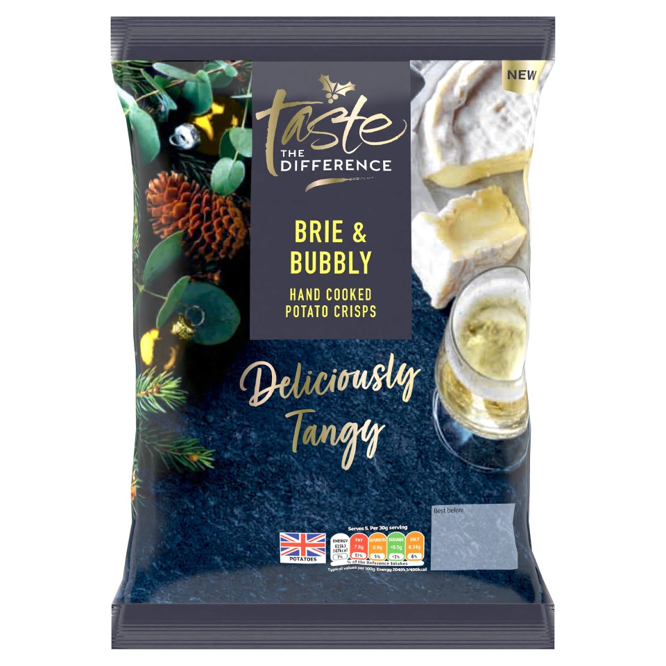 Our tester Rosie Taylor was not convinced by these sparkling wine crisps