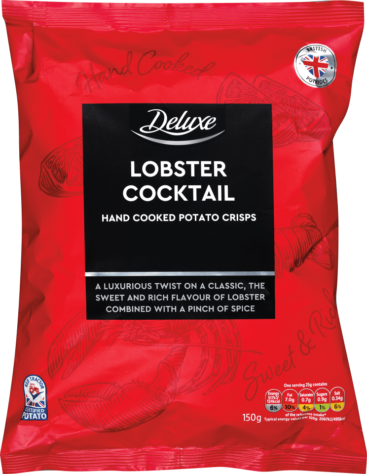 These crisps may be appreciated among seafood fans