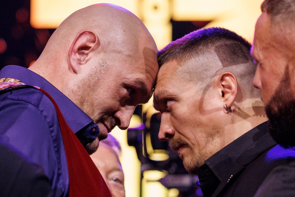 Tyson Fury and Oleksandr Usyk are set to fight on February 17