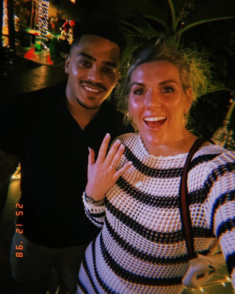 Millie Bright announced her engagement to Levi Crew on Christmas Day 2023