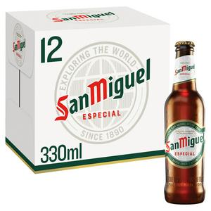 Alcoholic San Miguel is 13% cheaper