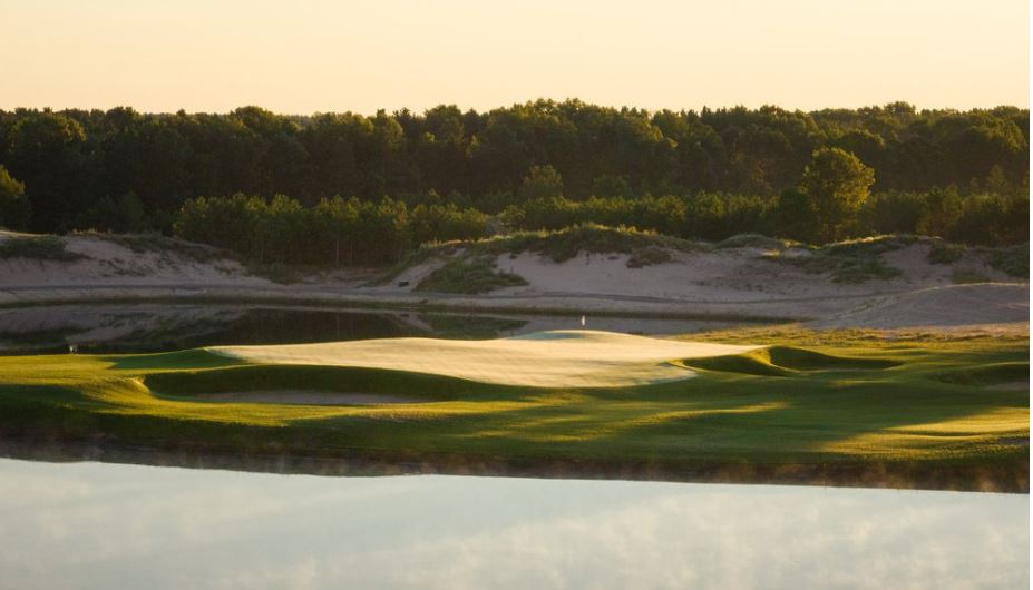 The Lido golf course is being rebuilt