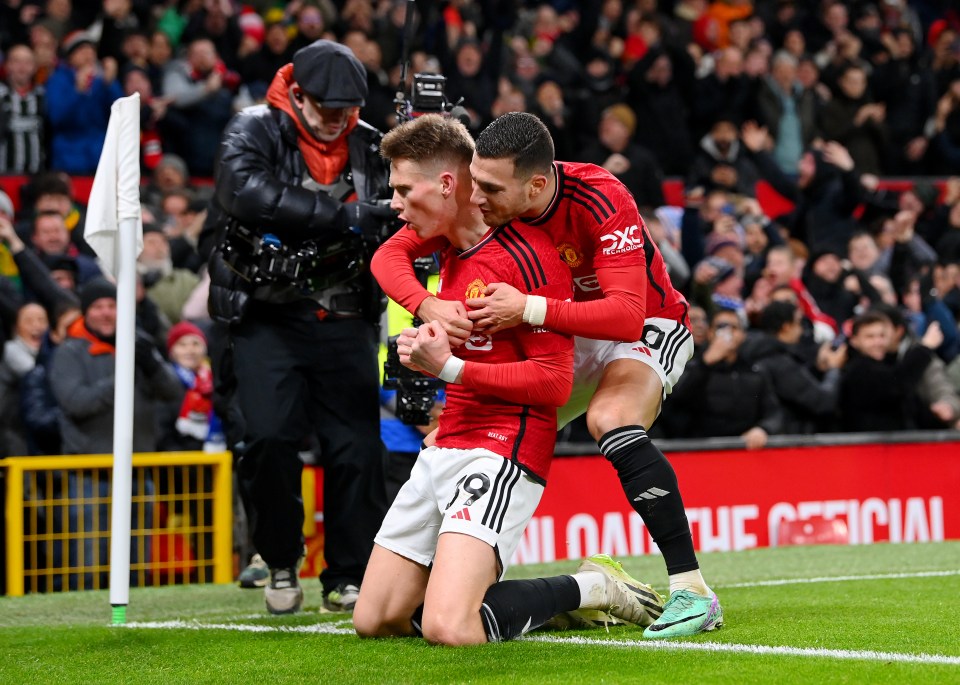 McTominay fired United into the lead