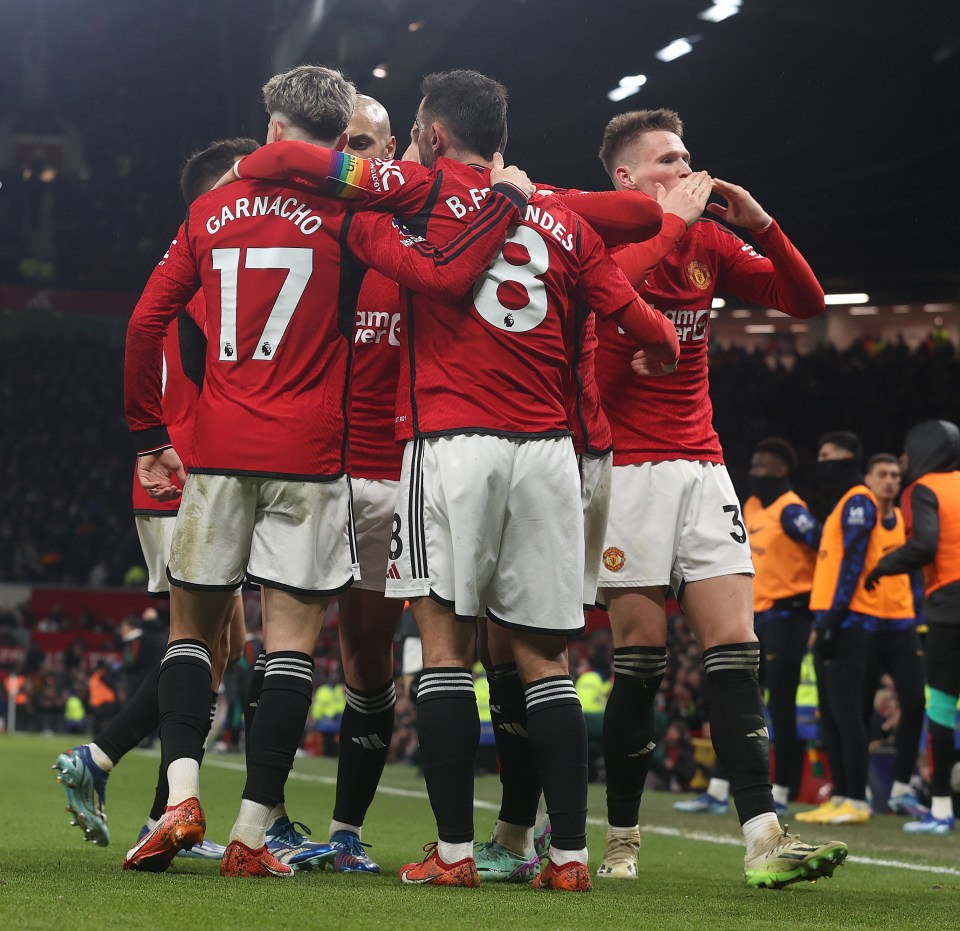 Scott McTominay netted both goals against Chelsea