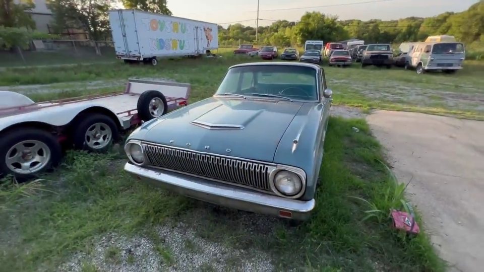 This Ford Falcon featured in both Cry Macho and Ford vs Ferrari