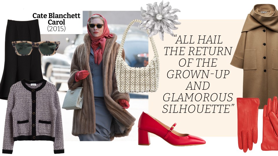 Cate Blanchett's Carol style