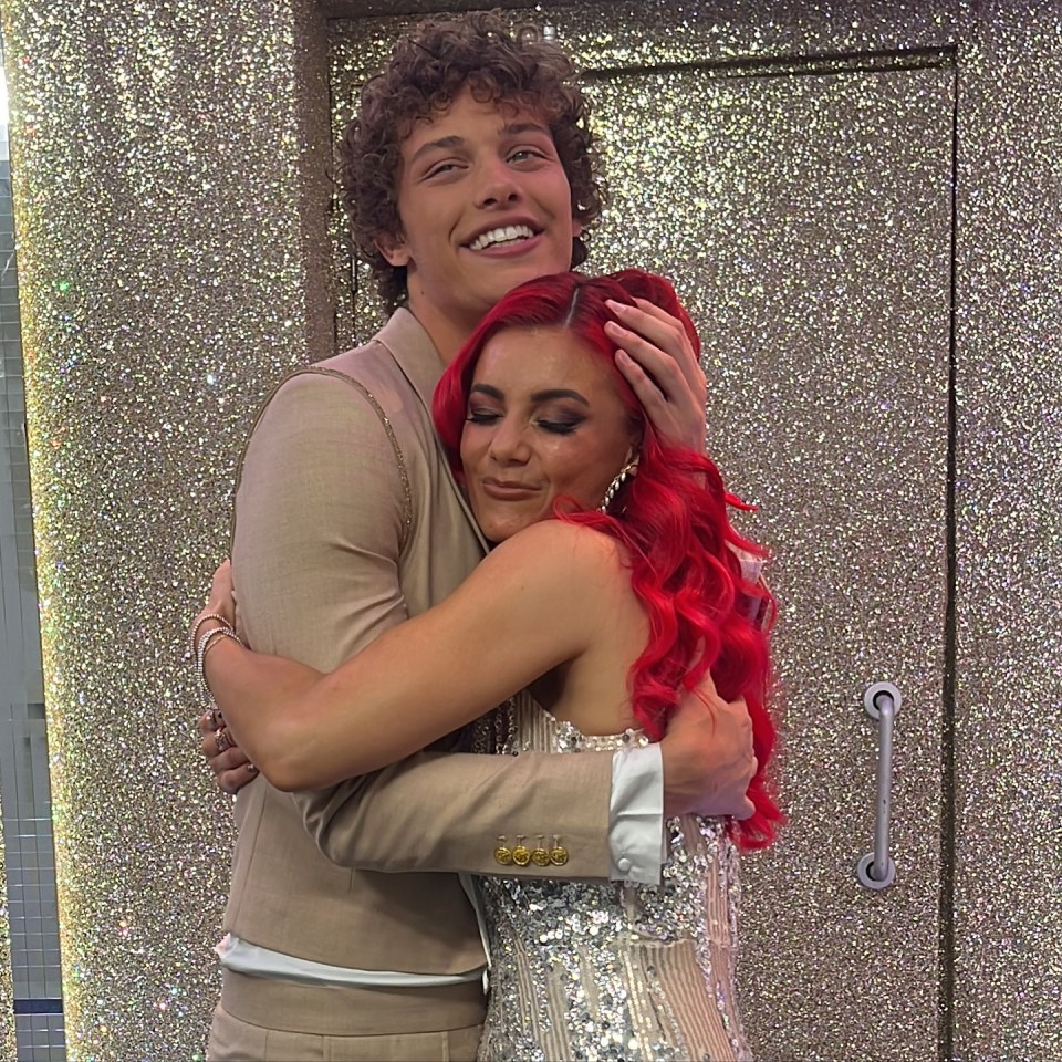 The Aussie dancer has reached the final for a second time with Bobby Brazier