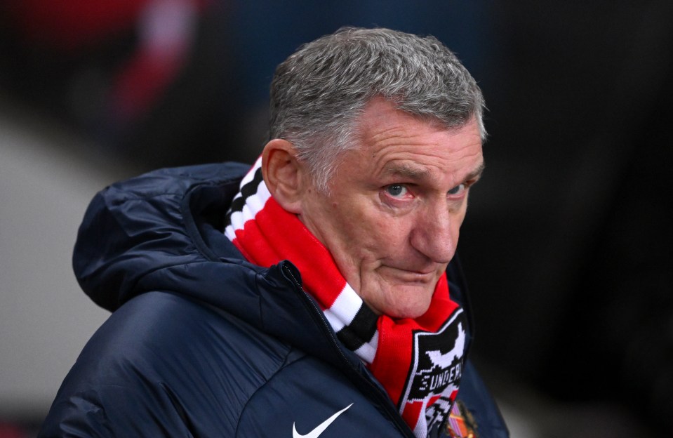 Tony Mowbray has been sacked as Sunderland boss