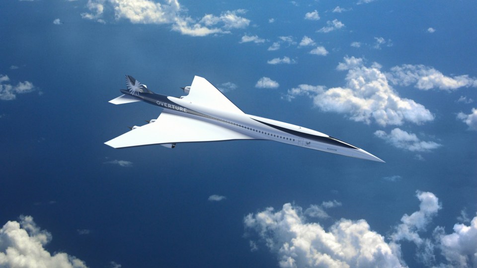 The world's fastest jetliner, the 'Son of Concorde' will cross the Atlantic in 3.5 hours