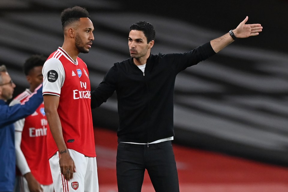 Arteta got rid of star players such as Pierre-Emerick Aubameyang